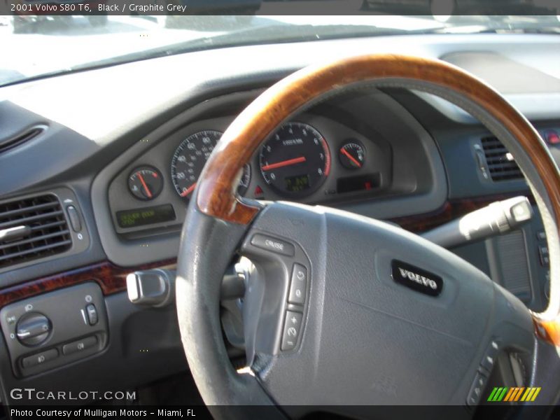 Black / Graphite Grey 2001 Volvo S80 T6
