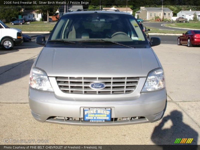 Silver Birch Metallic / Pebble Beige 2006 Ford Freestar SE
