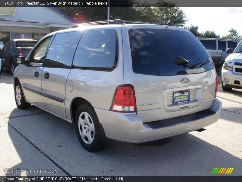 Silver Birch Metallic / Pebble Beige 2006 Ford Freestar SE