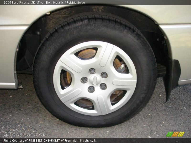 Silver Birch Metallic / Pebble Beige 2006 Ford Freestar SE