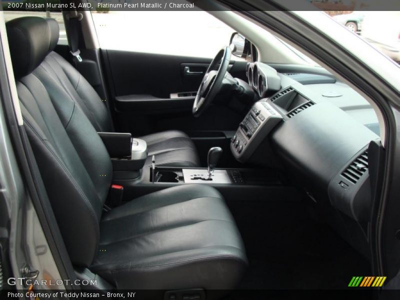 Platinum Pearl Matallic / Charcoal 2007 Nissan Murano SL AWD