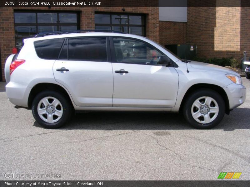 Classic Silver Metallic / Ash 2008 Toyota RAV4 4WD