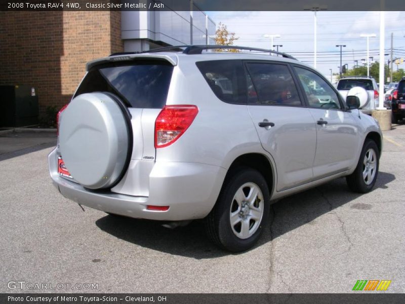 Classic Silver Metallic / Ash 2008 Toyota RAV4 4WD