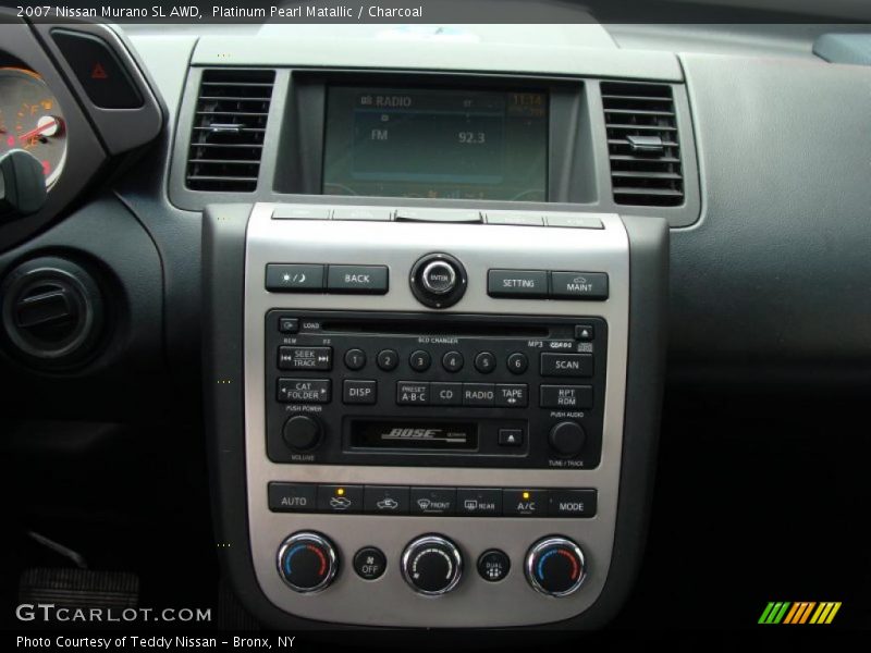 Platinum Pearl Matallic / Charcoal 2007 Nissan Murano SL AWD