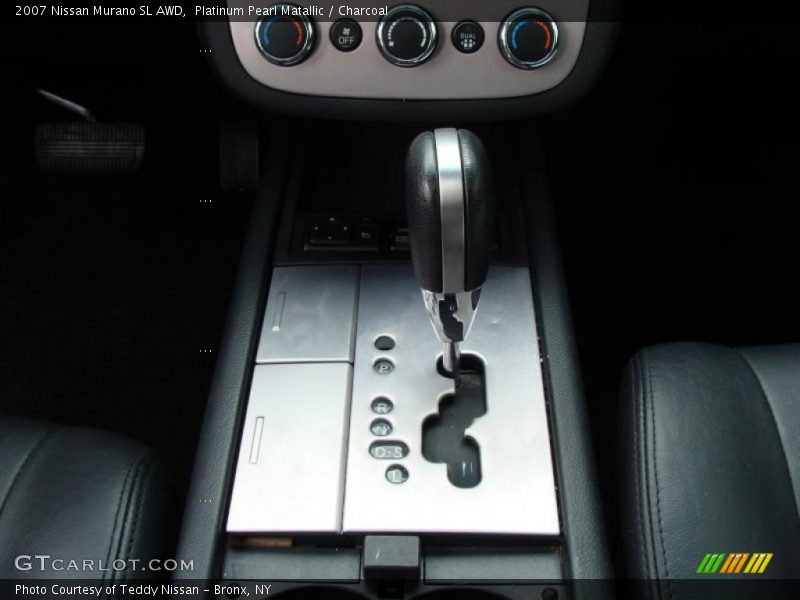 Platinum Pearl Matallic / Charcoal 2007 Nissan Murano SL AWD