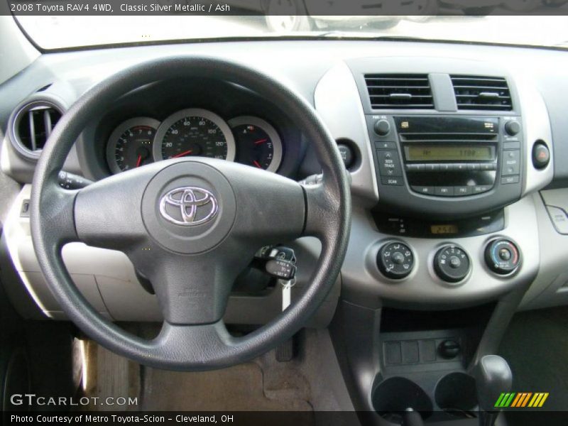 Classic Silver Metallic / Ash 2008 Toyota RAV4 4WD