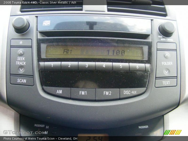 Classic Silver Metallic / Ash 2008 Toyota RAV4 4WD
