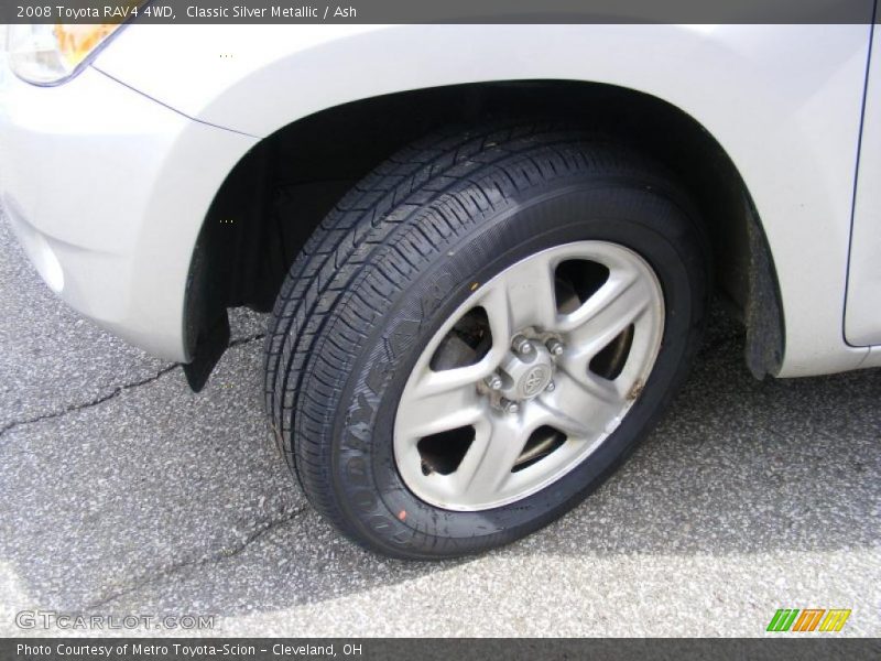 Classic Silver Metallic / Ash 2008 Toyota RAV4 4WD