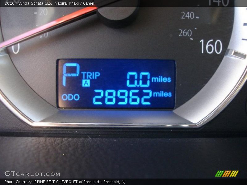 Natural Khaki / Camel 2010 Hyundai Sonata GLS