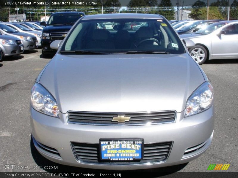 Silverstone Metallic / Gray 2007 Chevrolet Impala LS