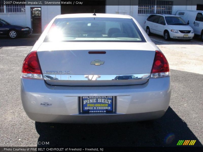 Silverstone Metallic / Gray 2007 Chevrolet Impala LS