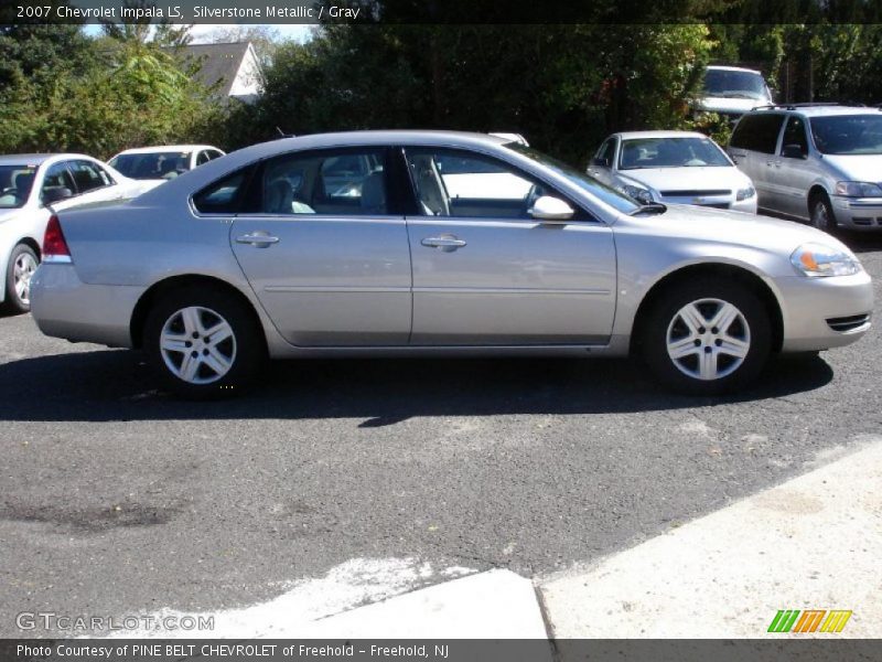 Silverstone Metallic / Gray 2007 Chevrolet Impala LS
