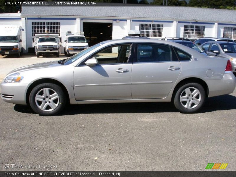 Silverstone Metallic / Gray 2007 Chevrolet Impala LS