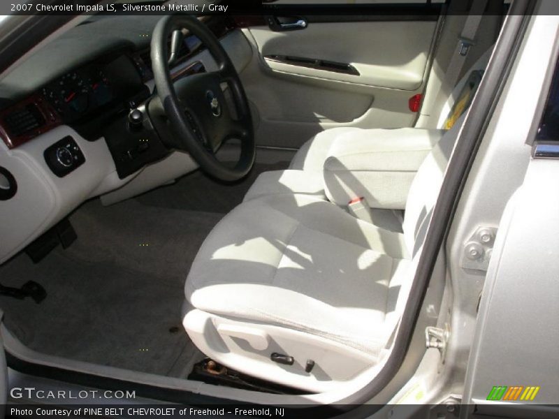 Silverstone Metallic / Gray 2007 Chevrolet Impala LS