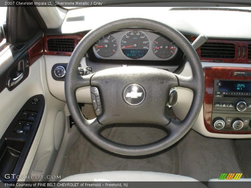 Silverstone Metallic / Gray 2007 Chevrolet Impala LS