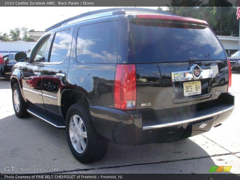 Black Raven / Ebony 2010 Cadillac Escalade AWD