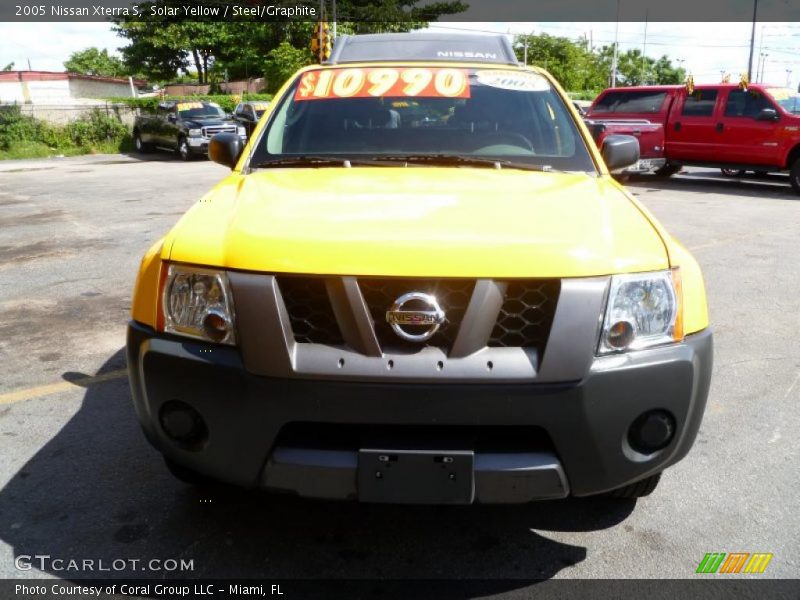 Solar Yellow / Steel/Graphite 2005 Nissan Xterra S