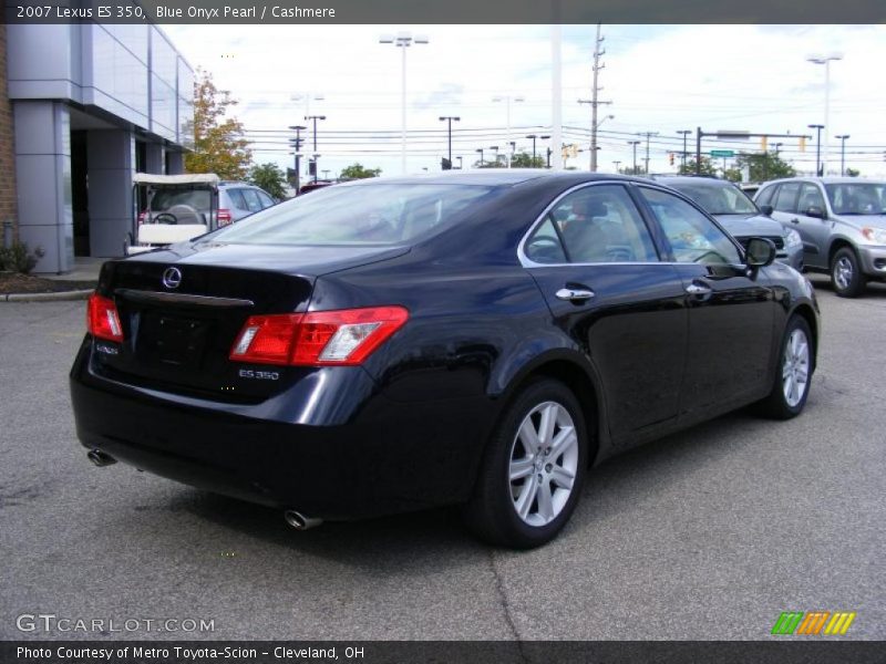 Blue Onyx Pearl / Cashmere 2007 Lexus ES 350