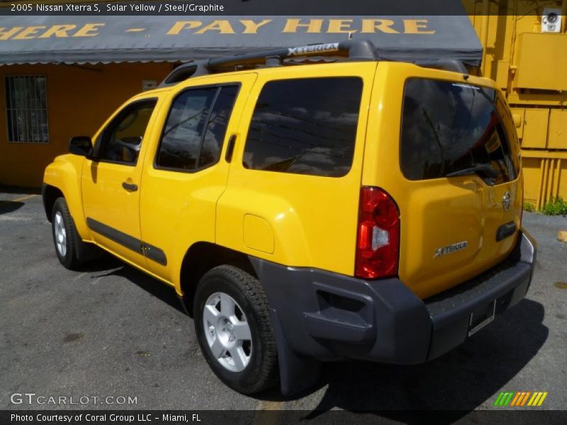 Solar Yellow / Steel/Graphite 2005 Nissan Xterra S