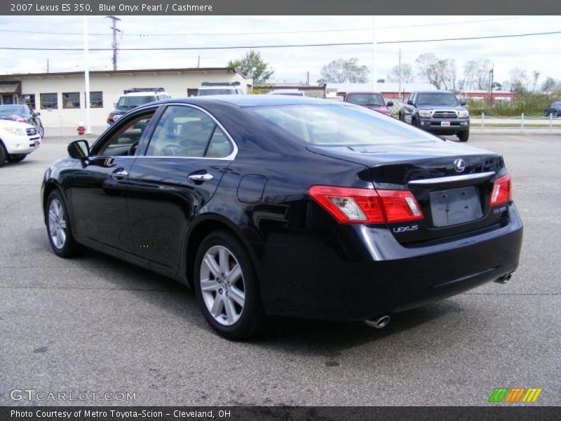 Blue Onyx Pearl / Cashmere 2007 Lexus ES 350