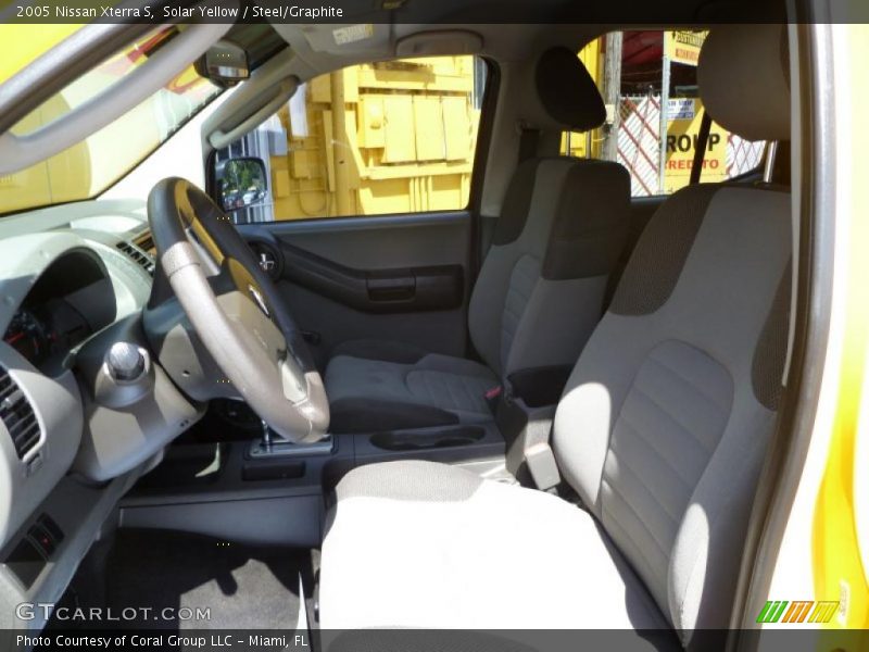 Solar Yellow / Steel/Graphite 2005 Nissan Xterra S