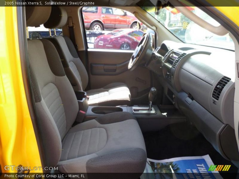 Solar Yellow / Steel/Graphite 2005 Nissan Xterra S