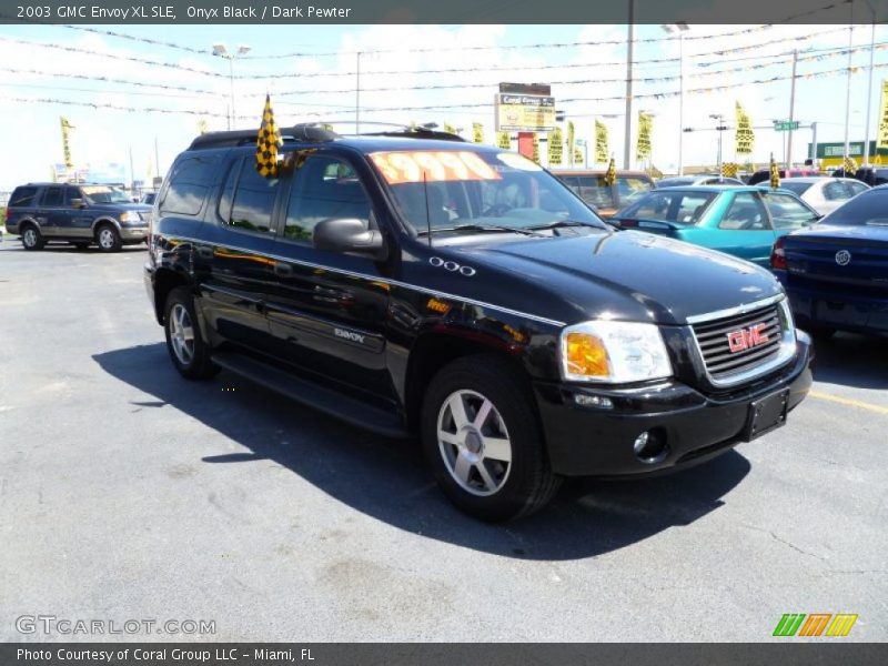 Onyx Black / Dark Pewter 2003 GMC Envoy XL SLE