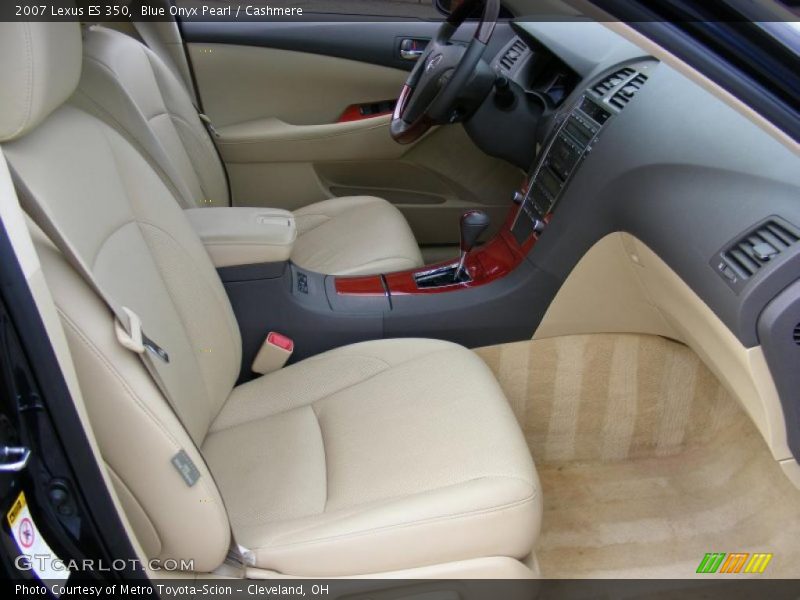 Blue Onyx Pearl / Cashmere 2007 Lexus ES 350