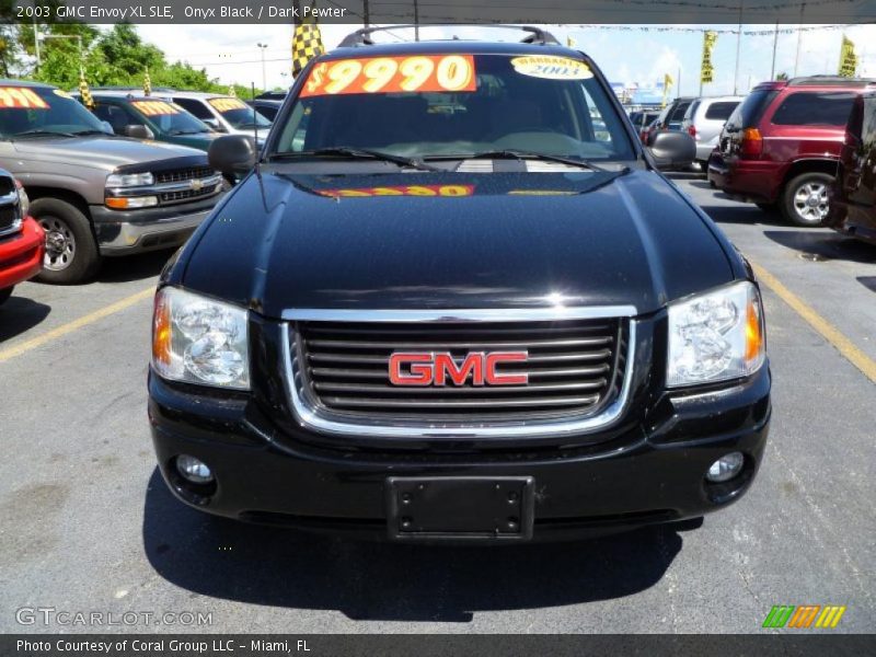 Onyx Black / Dark Pewter 2003 GMC Envoy XL SLE