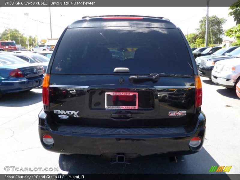 Onyx Black / Dark Pewter 2003 GMC Envoy XL SLE