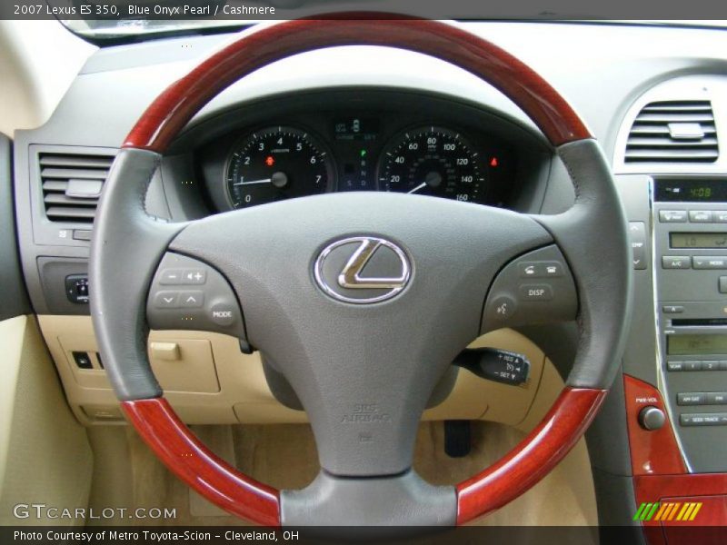Blue Onyx Pearl / Cashmere 2007 Lexus ES 350