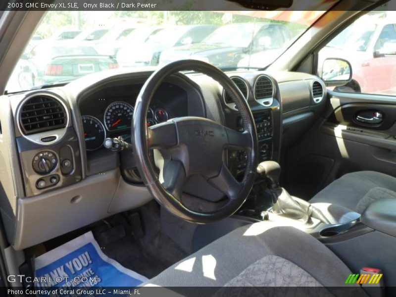 Onyx Black / Dark Pewter 2003 GMC Envoy XL SLE