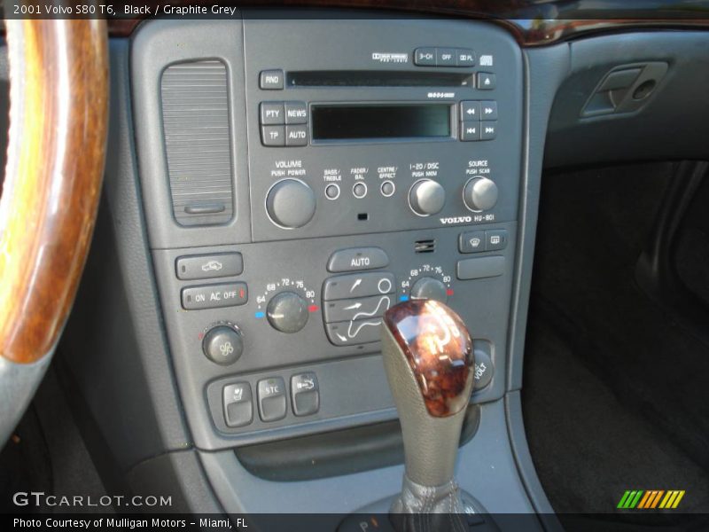 Black / Graphite Grey 2001 Volvo S80 T6