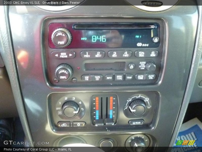 Onyx Black / Dark Pewter 2003 GMC Envoy XL SLE