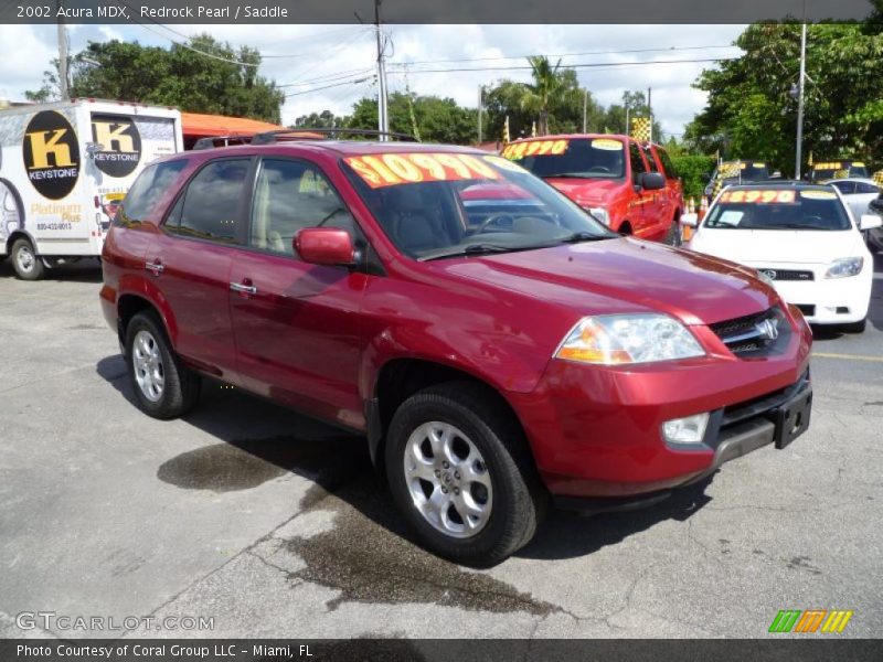 Redrock Pearl / Saddle 2002 Acura MDX