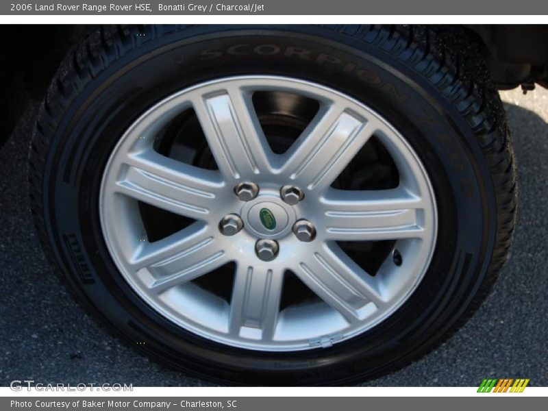 Bonatti Grey / Charcoal/Jet 2006 Land Rover Range Rover HSE