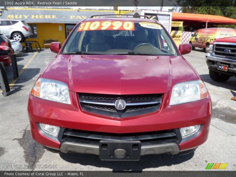 Redrock Pearl / Saddle 2002 Acura MDX