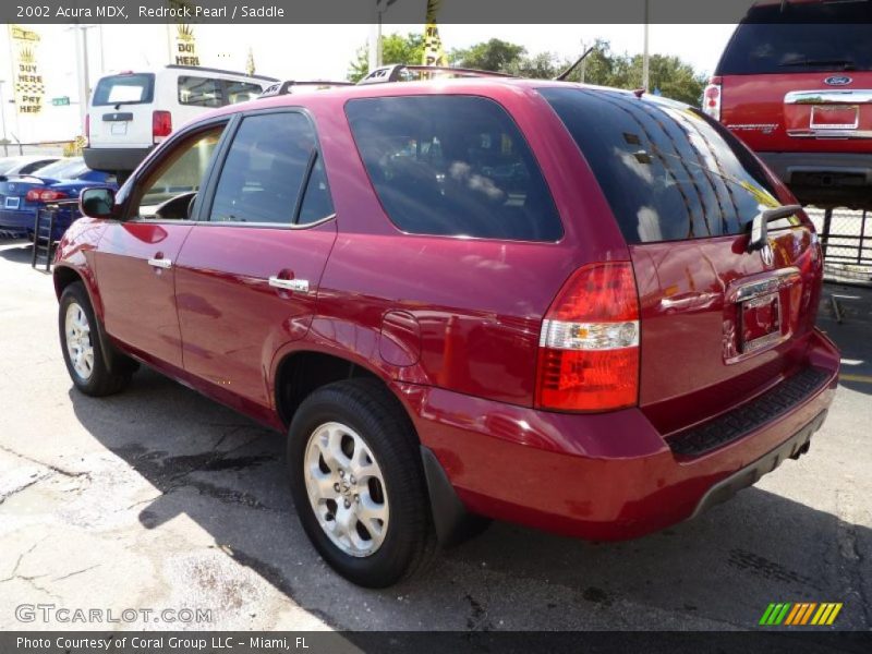Redrock Pearl / Saddle 2002 Acura MDX