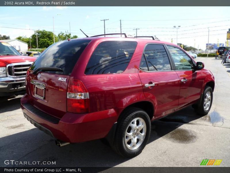 Redrock Pearl / Saddle 2002 Acura MDX