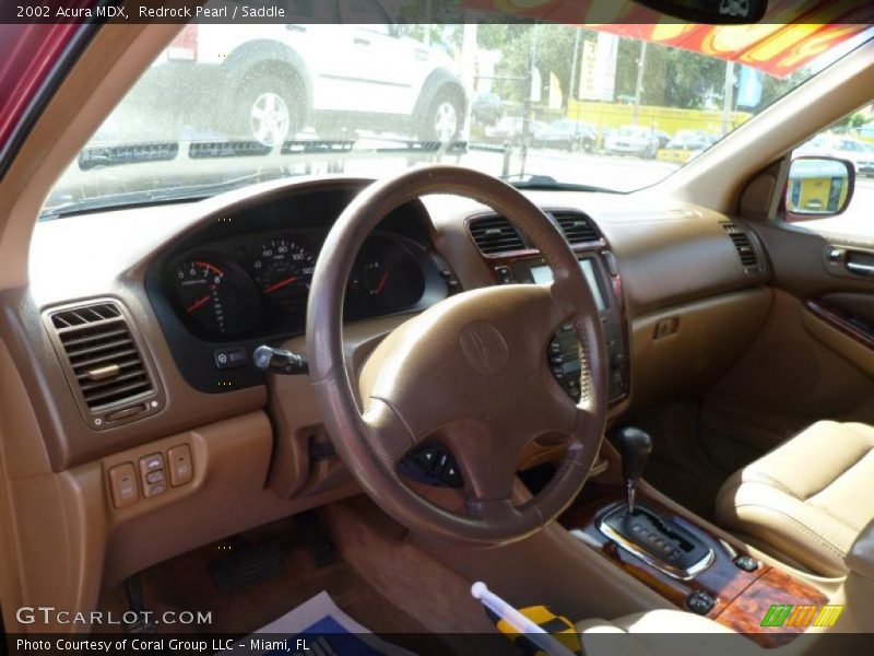 Redrock Pearl / Saddle 2002 Acura MDX