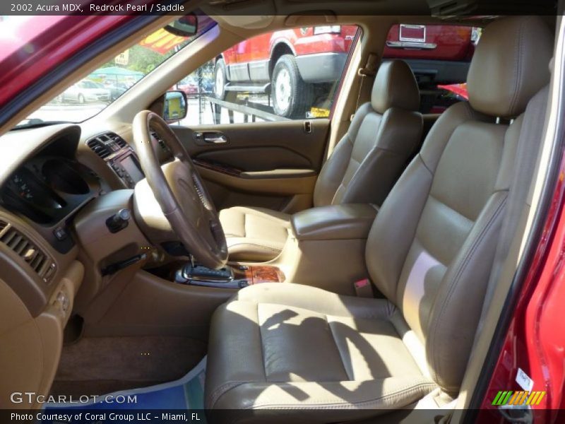 Redrock Pearl / Saddle 2002 Acura MDX