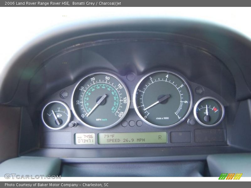 Bonatti Grey / Charcoal/Jet 2006 Land Rover Range Rover HSE