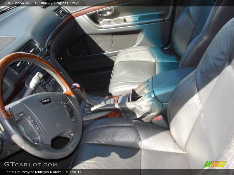 Black / Graphite Grey 2001 Volvo S80 T6