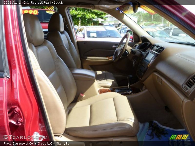 Redrock Pearl / Saddle 2002 Acura MDX