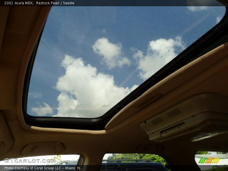 Redrock Pearl / Saddle 2002 Acura MDX