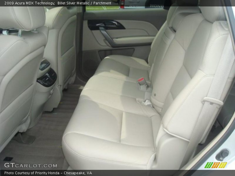 Billet Silver Metallic / Parchment 2009 Acura MDX Technology