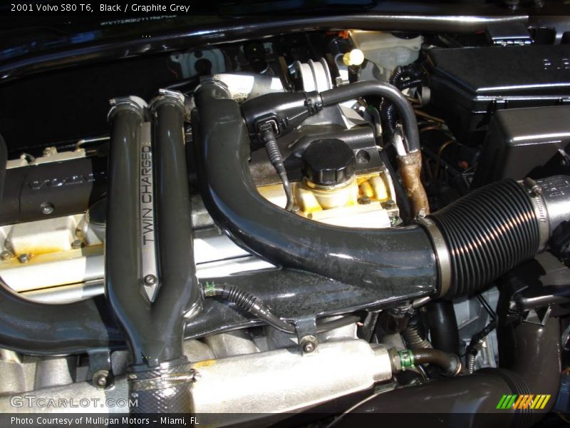 Black / Graphite Grey 2001 Volvo S80 T6