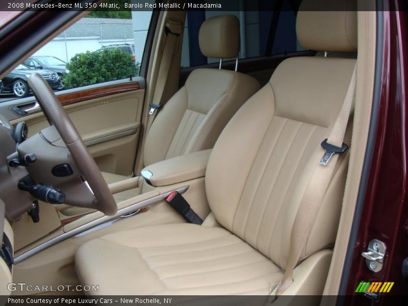 Barolo Red Metallic / Macadamia 2008 Mercedes-Benz ML 350 4Matic