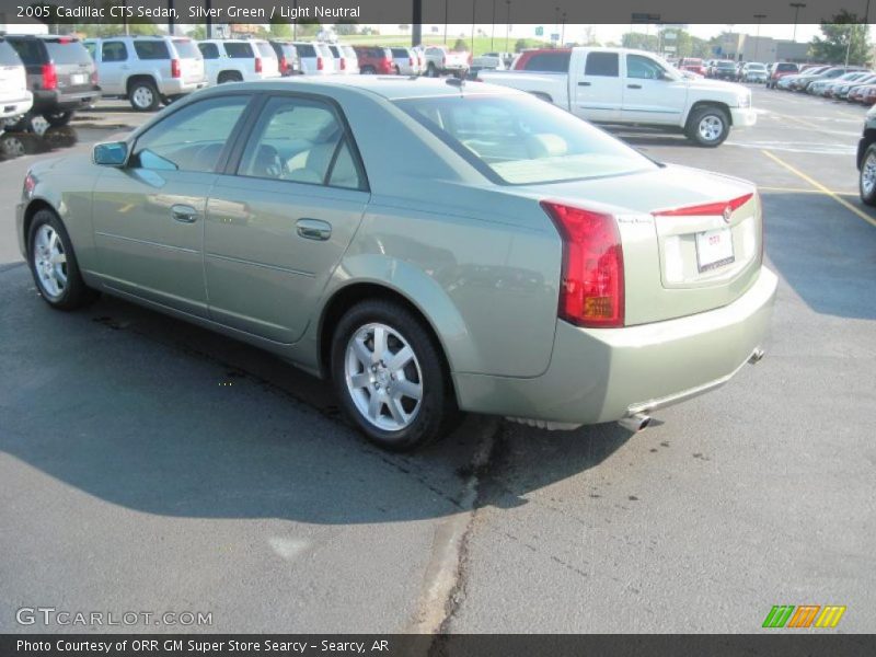 Silver Green / Light Neutral 2005 Cadillac CTS Sedan