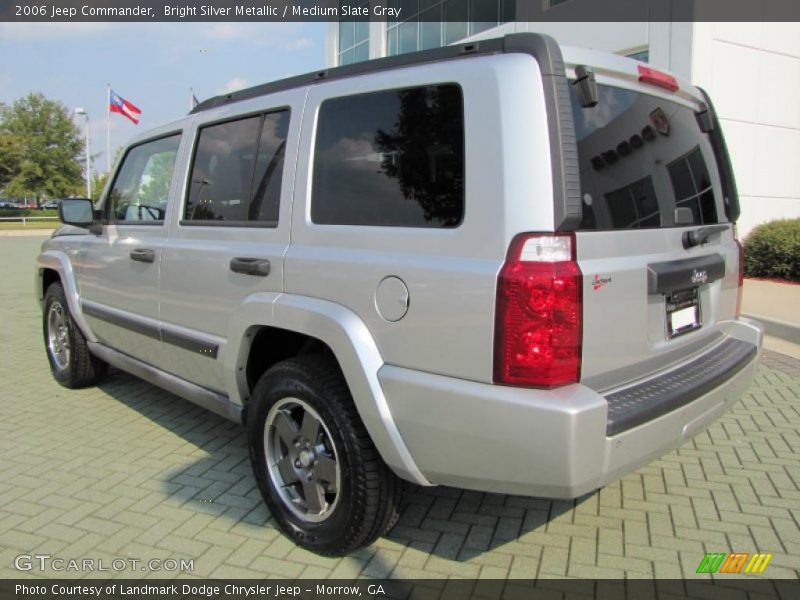 Bright Silver Metallic / Medium Slate Gray 2006 Jeep Commander